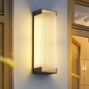 Fluted Panel Outdoor Wall Light