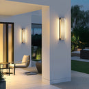 Fluted Panel Outdoor Wall Light