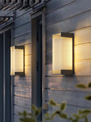 Fluted Panel Outdoor Wall Light