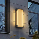Fluted Panel Outdoor Wall Light