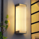 Fluted Panel Outdoor Wall Light