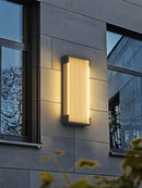 Fluted Panel Outdoor Wall Light