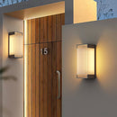 Fluted Panel Outdoor Wall Light