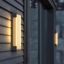 Fluted Panel Outdoor Wall Light