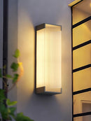 Fluted Panel Outdoor Wall Light