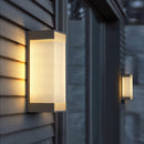 Fluted Panel Outdoor Wall Light