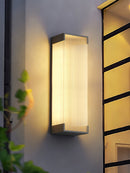 Fluted Panel Outdoor Wall Light