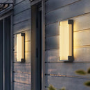 Fluted Panel Outdoor Wall Light