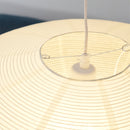 Rice Paper Swag Pendant Light