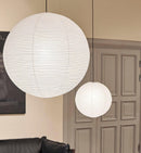Luminária de teto pendente de papel Washi artesanal