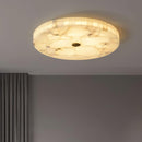 Modern Round Alabaster Ceiling Light