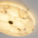 Modern Round Alabaster Ceiling Light