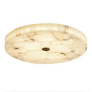 Modern Round Alabaster Ceiling Light