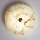 Modern Round Alabaster Ceiling Light
