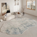Abstract Organic Contour Area Rug