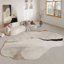 Abstract Organic Contour Area Rug