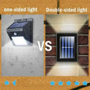 Contemporary Waterproof Solar Wall Light