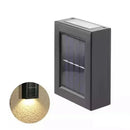 Contemporary Waterproof Solar Wall Light