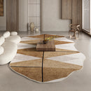 Abstract Patchwork Contour Area Rug