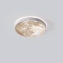 Lunar Disc Halo Ceiling Light