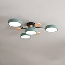 Modern Multi Disc Ceiling Light