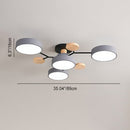 Modern Multi Disc Ceiling Light