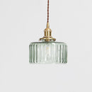 Brass Prism Glass Pendant Light