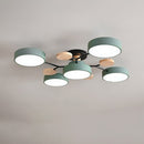 Modern Multi Disc Ceiling Light