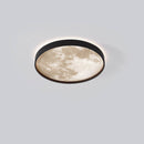 Lunar Disc Halo Ceiling Light