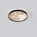 Lunar Disc Halo Ceiling Light