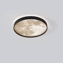 Lunar Disc Halo Ceiling Light