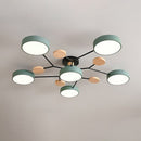 Modern Multi Disc Ceiling Light