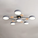 Modern Multi Disc Ceiling Light