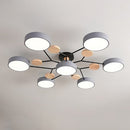 Modern Multi Disc Ceiling Light
