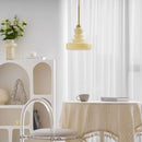 Vintage Schoolhouse Style Glass Pendant Light