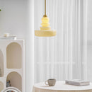 Vintage Schoolhouse Style Glass Pendant Light