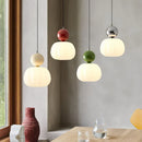 Japandi Sculptural Globe Pendant Light