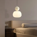 Japandi Sculptural Globe Pendant Light