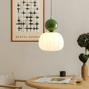 Japandi Sculptural Globe Pendant Light