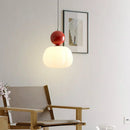 Japandi Sculptural Globe Pendant Light
