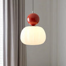 Japandi Sculptural Globe Pendant Light