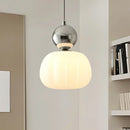 Japandi Sculptural Globe Pendant Light