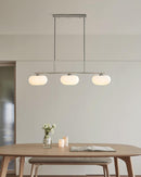 Contemporary 3-Light Glass Globe Pendant Ceiling Fixture