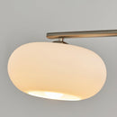 Contemporary 3-Light Glass Globe Pendant Ceiling Fixture