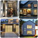 Contemporary Waterproof Solar Wall Light