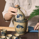 Koi Ceramic Sake Set