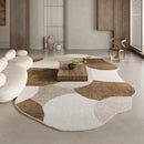 Abstract Patchwork Contour Area Rug