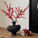 Fluted Sculptural Ceramic Vase