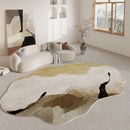 Abstract Organic Contour Area Rug
