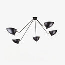 Modern Multi-Arm Adjustable Metal Ceiling Light Fixture